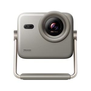 Hisense하이센스 4K 트리플 컬러 레이저 스마트 미니 프로젝터 실버