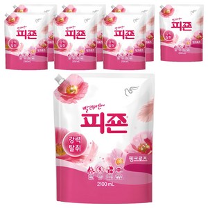 피죤 레귤러 섬유유연제 핑크로즈 리필