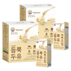 유기농마루 듬뿍두유, 190ml, 32개