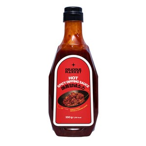 딜리셔스마켓 매콤양념소스, 550g, 1개