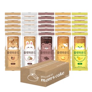 맘스케이크 플랫파운드 혼합세트, 50g, 30개