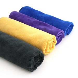 초극세사 타월 혼합 색상, 48 x 33 cm, 4개