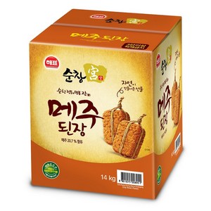 해표 순창궁 메주된장, 1개, 14kg