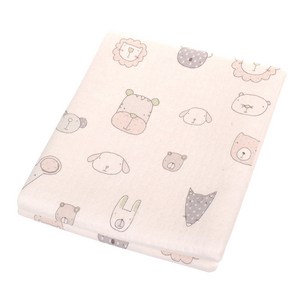 원아방 미니 방수요 동물원, 베이지, 62 x 85 cm, 1개