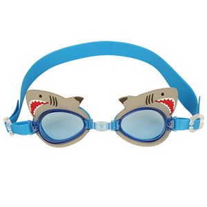 스테판조셉 유아용 물안경, 상어, FREE(넓이 13..., 1개