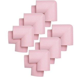 코코맘 일반형 코너보호대, 두께8mm x 폭2..., 연핑크, 12개