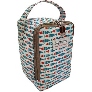 lapezzo 보온보냉 가방 MiNi, 물고기 (블루), 12 x 17 x ..., 1개