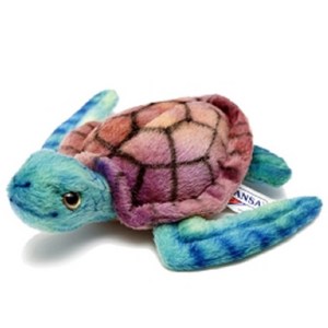 한사토이 동물인형 2980 거북이 Tortoise, 5cm, 혼합 색상, 1개