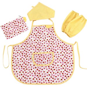 세맘스 아동용 방수 앞치마 4종 세트