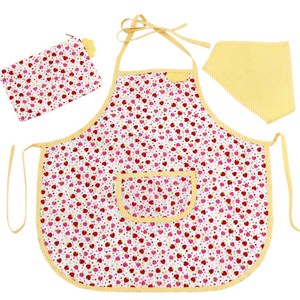 세맘스 아동용 방수 3종 앞치마 세트