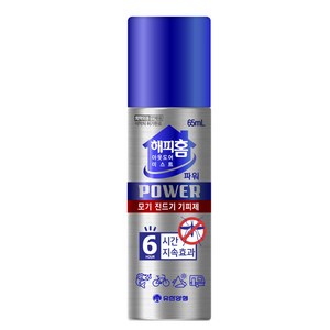 유한양행 해피홈 아웃도어 미스트 파워 모기 진드기 기피제, 65ml, 1개