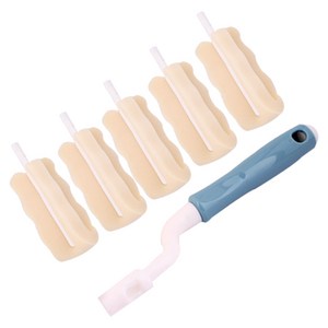 리필형 스트롱빅 스폰지 젖병세척솔 + 리필 필터폼 5p, 블루, 1세트