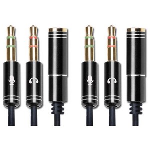 칼론 이어셋 to PC 변환 어댑터 케이블 30cm