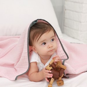 베베슈에뜨 유아용 3중직 도톰거즈 블랭킷