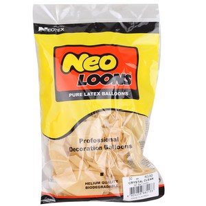 네오텍스 라운드풍선 30cm 50p, 크리스탈클리어, 1개