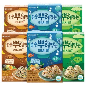 아이배냇 솔솔 뿌려먹는 레시피 김자반 32g x 2p + 야채 32g x 2p + 해물 32g x 2p