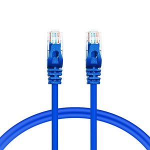 AVIVE 고급형 UTP 5m CAT6 랜선 케이블, BLUE, 1개