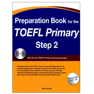 Pepaation Book fo the TOEFL Pimay Step 2, Blue Sping