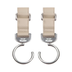 마니또 스타일러 유모차 걸이 고정형, 실버 + 샌드, 2개