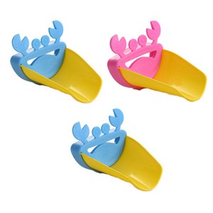 아이메이트 꽃게 수도꼭지홀더, 랜덤 발송, 3개