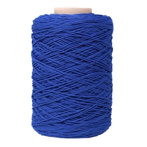 마마니트 동방면사 색사 나염 순면콘사 뜨개실, 305블루, 1개