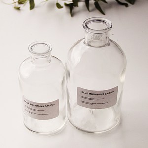 리버그린 시약병 좁은입구 2p세트 500ml + 1L, 투명