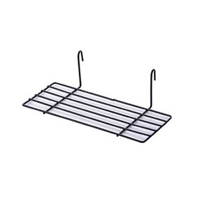 크레바스 인테리어 메쉬선반 벽수납함 블랙, 1개