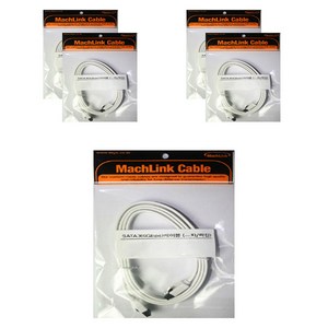 마하링크 SATA3 일자 케이블 Lock