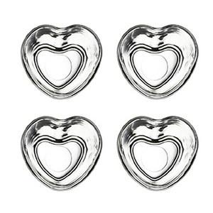퓨어글라스 하트소주잔, 4개