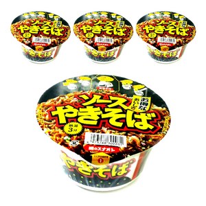 멘노스나오시 야끼소바 컵라멘 86g, 4개