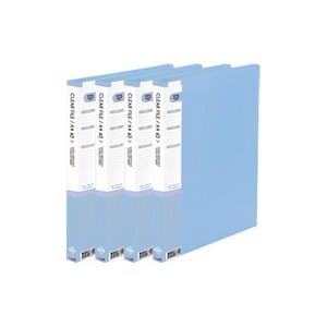 희망화일 클리어화일 40p, 하늘, 4개입