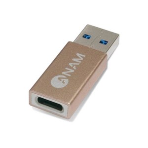 아남 USB C TYPE TO A 골드메탈 변환젠더