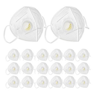 라이프가드 방진마스크, 16 x 11 cm, 화이트, 20개