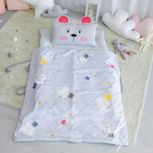 티피 사계절 토퍼형 낮잠이불 세트