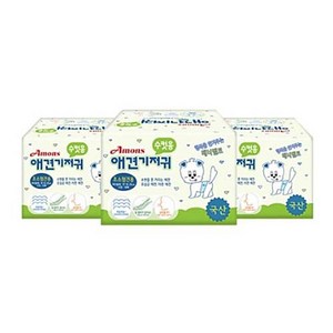 아몬스 수컷용 애견기저귀, 초소형, 10개입, 3개