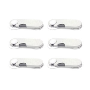 아가드 간편형 안전 잠금장치, 혼합 색상, 6개