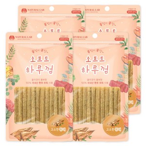 내츄럴랩 소프트 하루껌 반려견 간식, 황태 맛, 85g, 4개