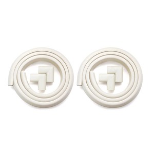 아가드 모서리 보호가드 고급형 2p + 안전가드 소형 1p, 2m, 아이보리, 2세트