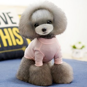 아이앤엘 강아지 여름 쿨 티셔츠, 핑크