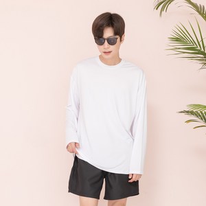 래시플 남성용 루즈핏 박시 래쉬가드 상하의 세트