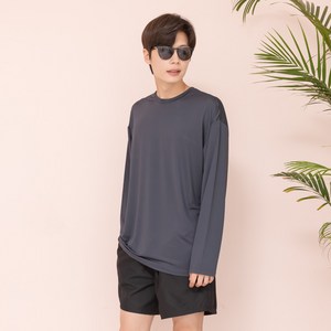 래시플 남성용 루즈핏박시 래쉬가드 상하의 세트