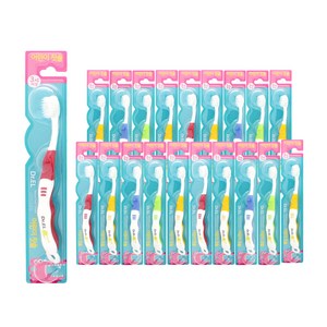 28탁 이엘어린이 미세모 칫솔, 랜덤 발송, 1개입, 20개