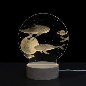 아트조이 LED 아크릴 원형 무드등