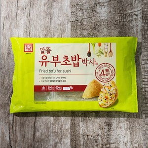 한성기업 알뜰 유부초밥박사, 600g, 1개