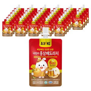 엘빈즈 매일매일 건강한습관 어린이 홍삼배도라지