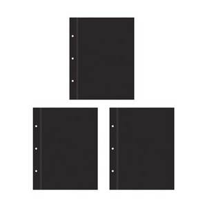 아이코닉 메모리바인더 내지 STICKY BLACK, 205 x 260 ..., 10매, 3개