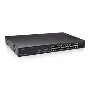 넥스트 24포트 기가비트 POE 스위칭허브, NEXT-POE3026SFP-400, 1개