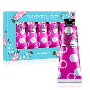 더프트앤도프트 스톡홀름로즈 핸드크림 로즈향, 25ml, 5개