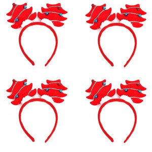 파티쇼 트리 머리띠, 방울레드, 4개