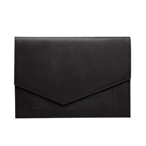 BAGnBAGs 맥북 슬림 노트북 파우치 X-12, 블랙, 1개
